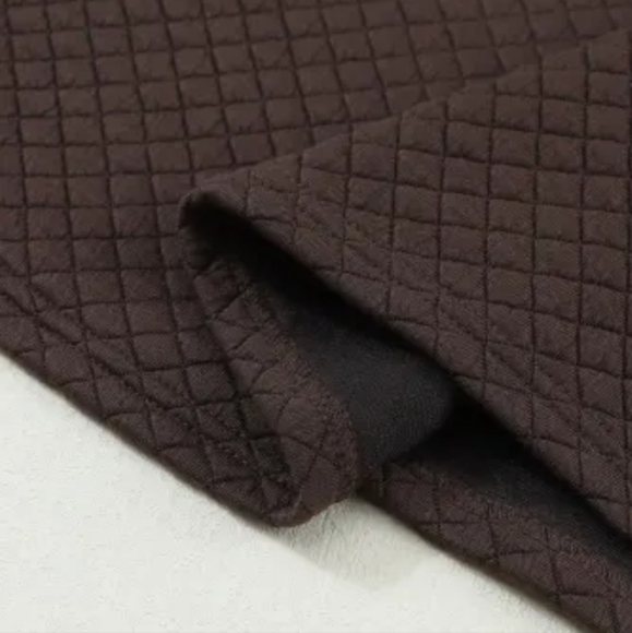 New quilted plaid raglan top - Picture 4 of 13